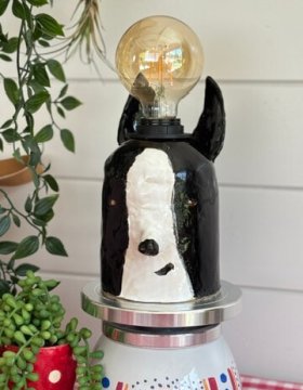 Creatieve workshop keramiek dierenlamp boetseren Kortrijk